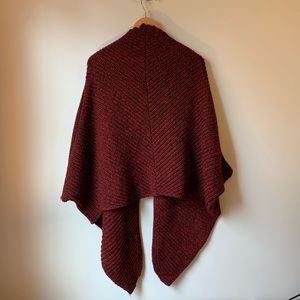 Betsey Johnson Sweaters - Betsey Johnson Chunky Knit Ribbed Shrug Shawl Betsey Johnson Sweaters - Betsey Johnson Chunky Knit Ribbed Shrug Shawl